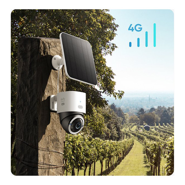 Eufy 4G LTE Cam S330 | 4K | Wit Eufy 123led.nl